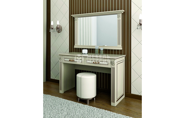 Туалетный столик Амелия с зеркалом
